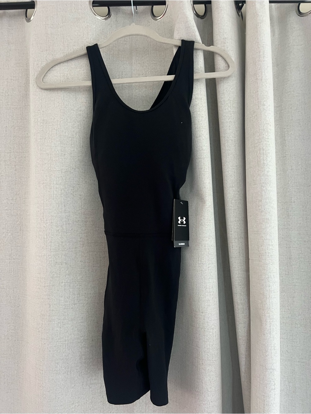 Under Armour Women's Black Sleeveless Performance Jumpsuit